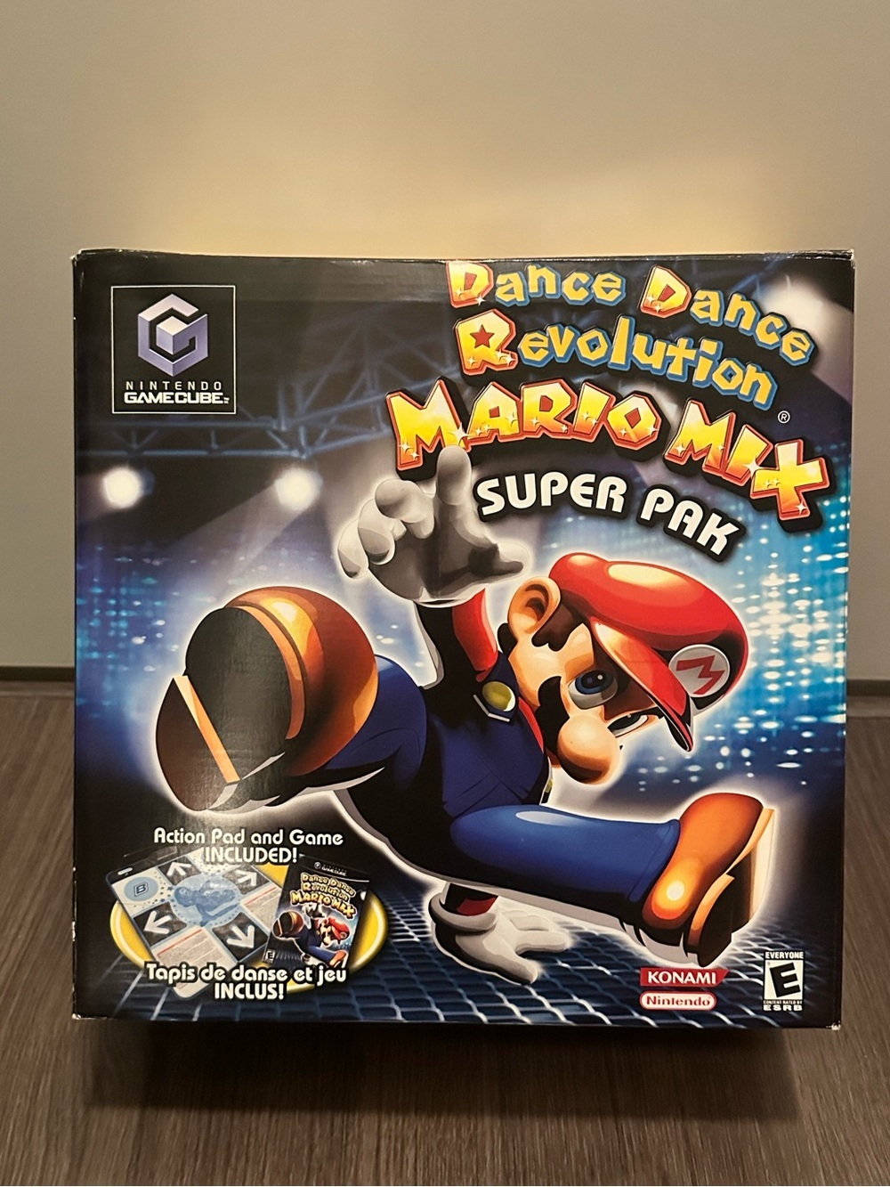 Dance Dance Revolution: Mario Mix Bundle Nintendo GameCube, 2005 Complete In Box